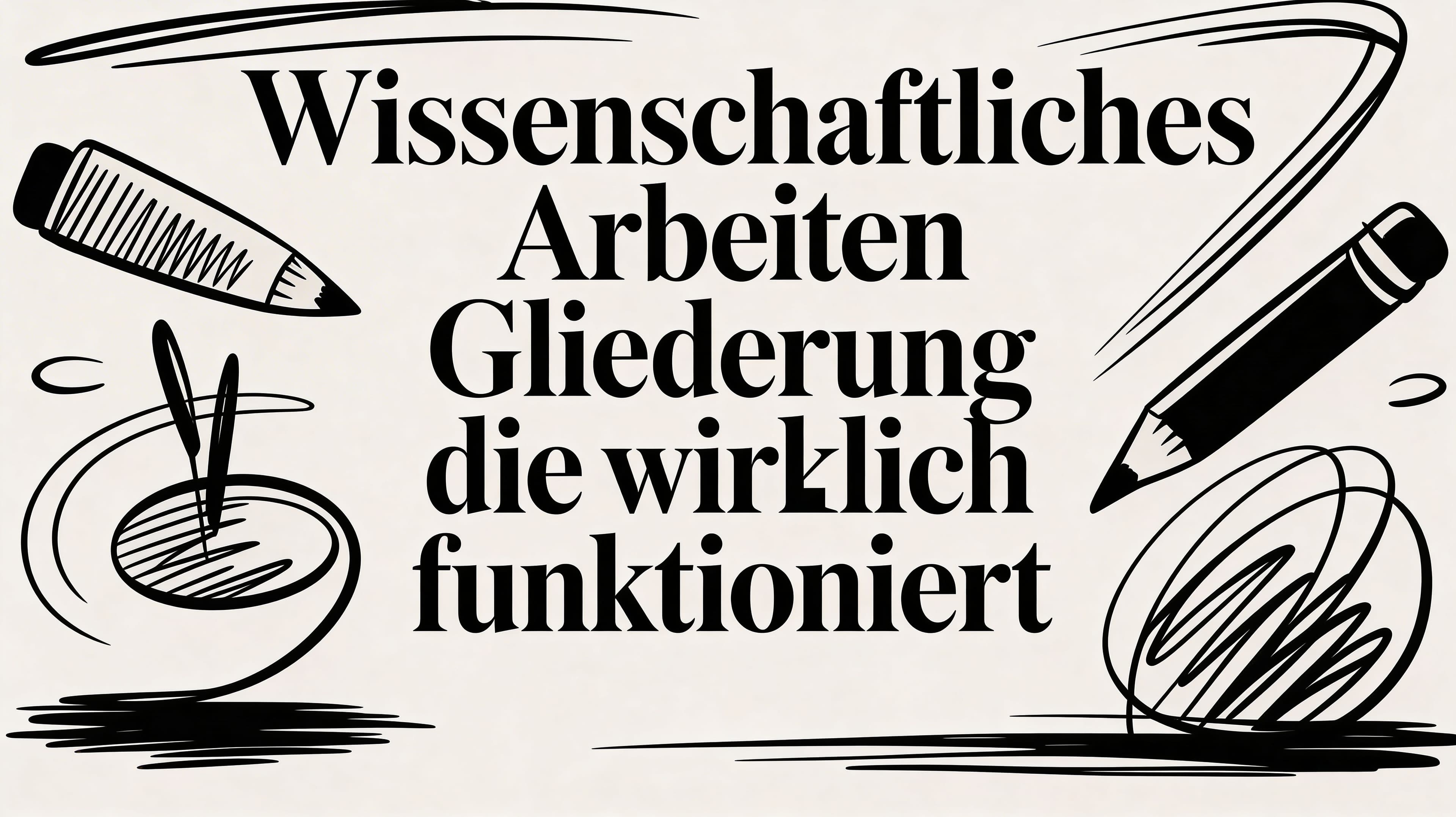 Wissenschaftliches Arbeiten Gliederung die wirklich funktioniert