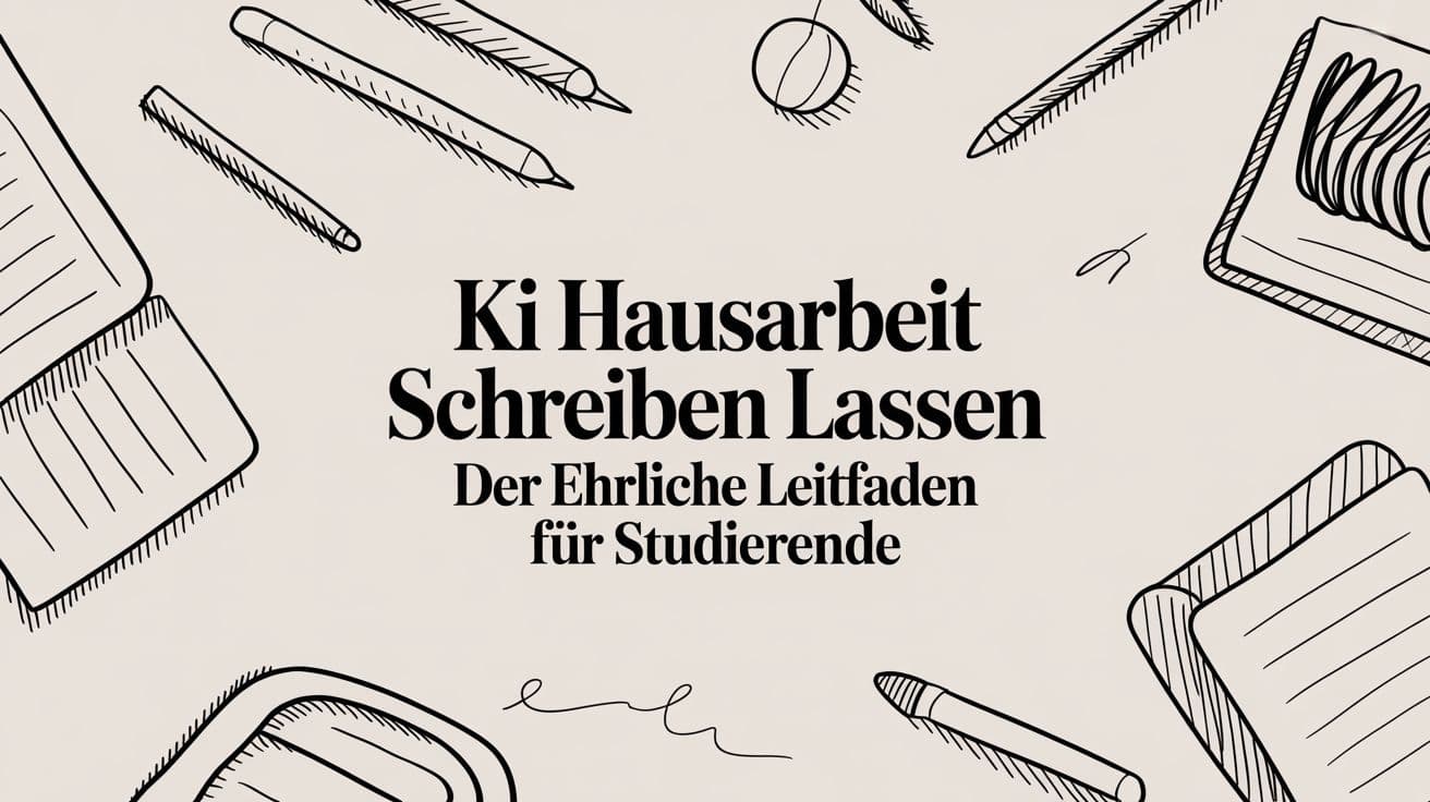 Ki hausarbeit schreiben lassen der ehrliche leitfaden für studierende