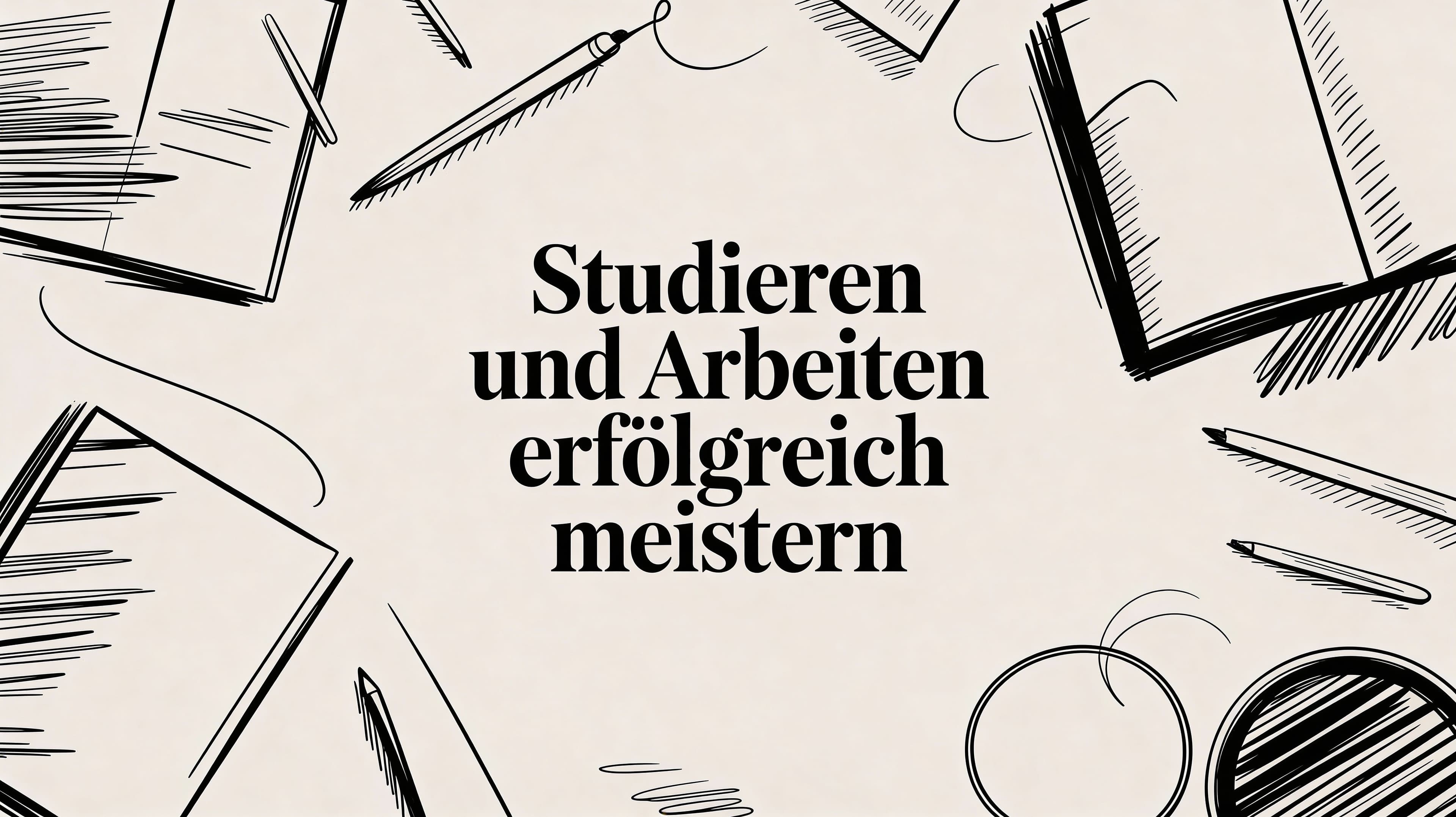 Studieren und arbeiten gleichzeitig erfolgreich meistern