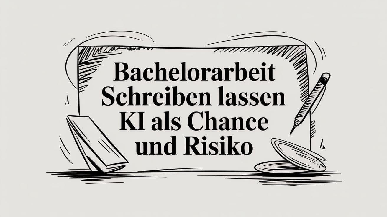 Bachelorarbeit schreiben lassen KI als chance und risiko
