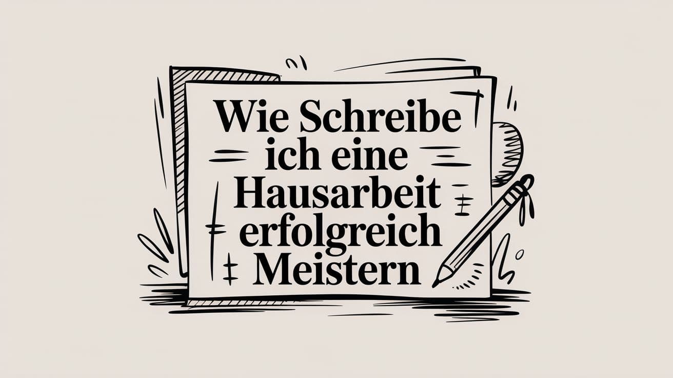 Wie schreibe ich eine Hausarbeit erfolgreich meistern
