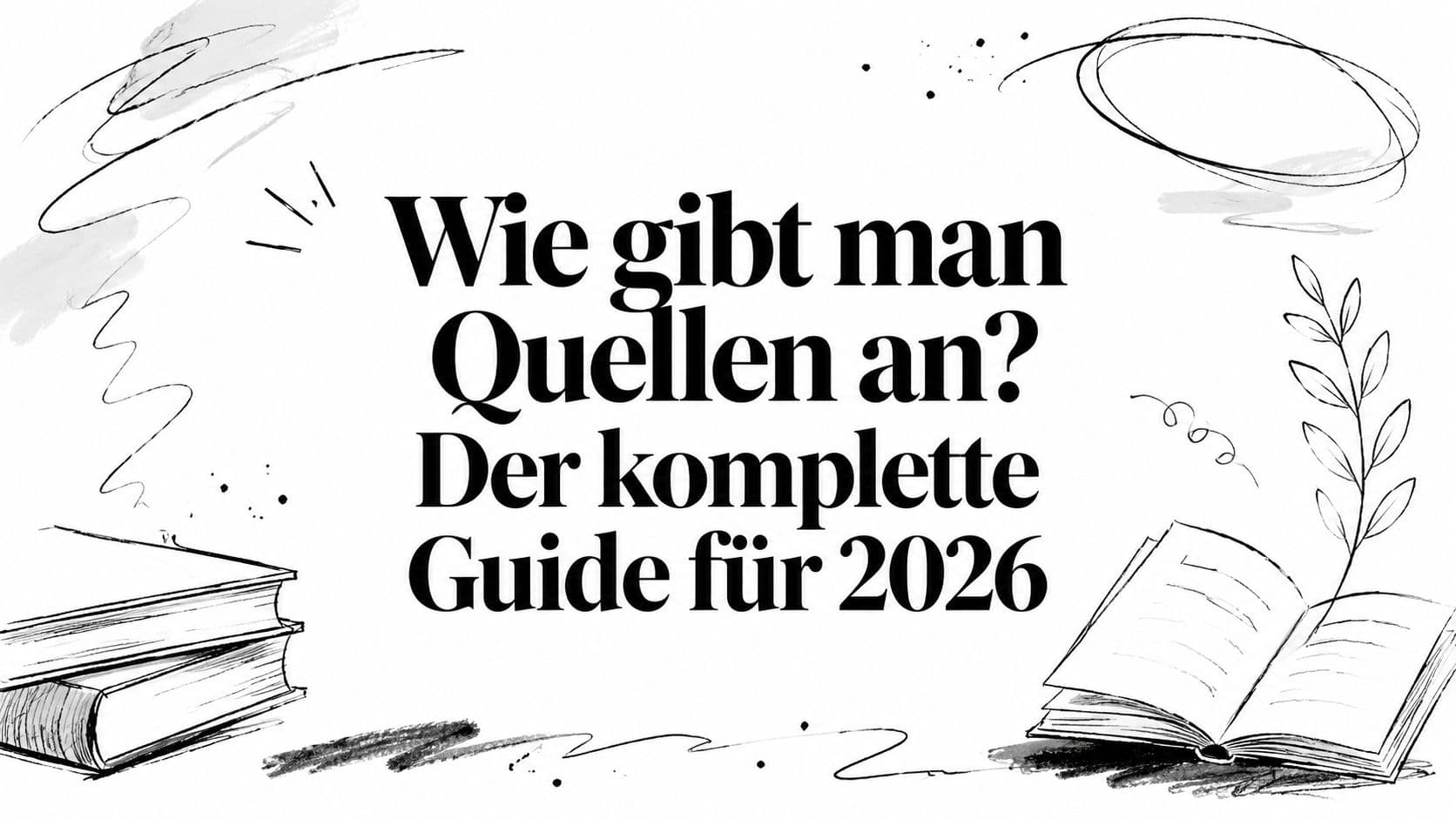 Wie gibt man Quellen an? Der komplette Guide für 2026