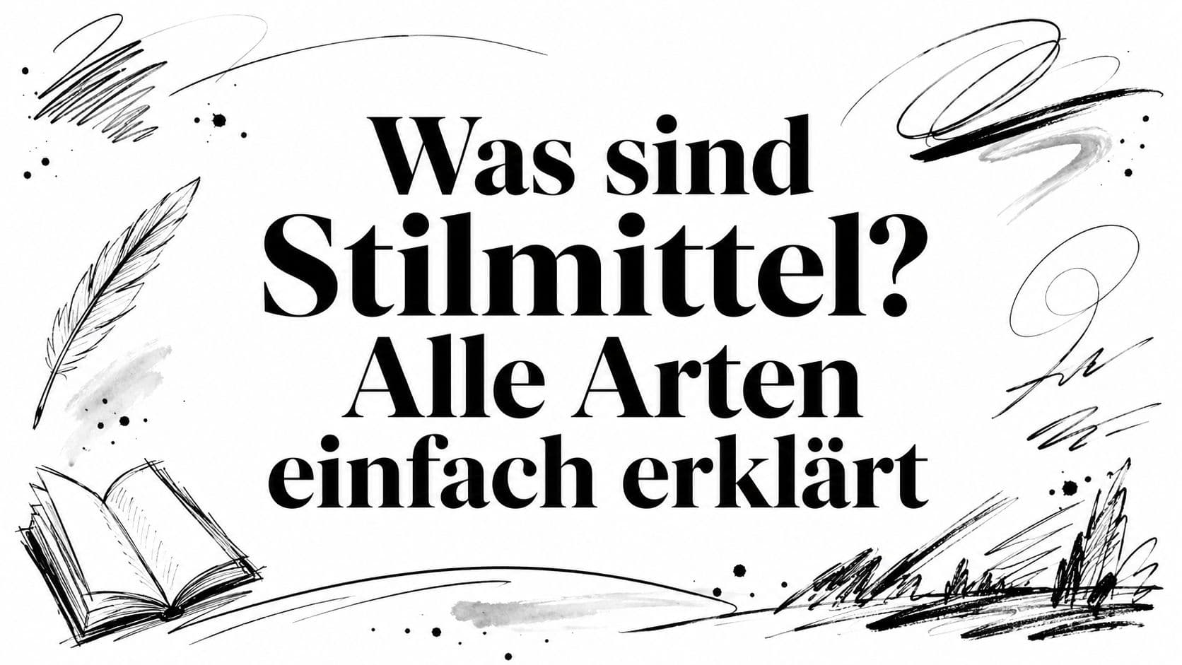 Was sind Stilmittel? Alle Arten einfach erklärt