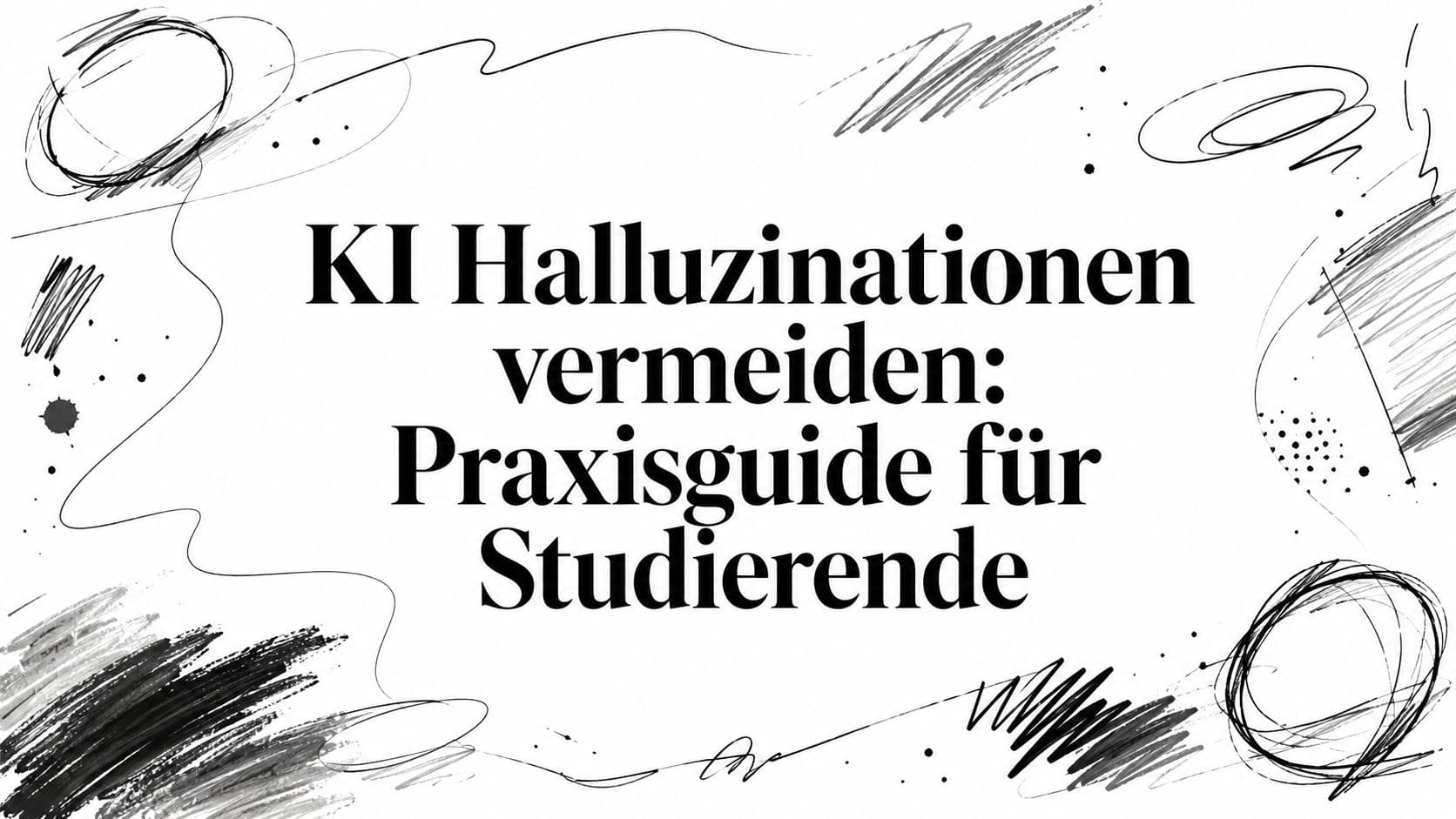 KI Halluzinationen vermeiden: Praxisguide für Studierende