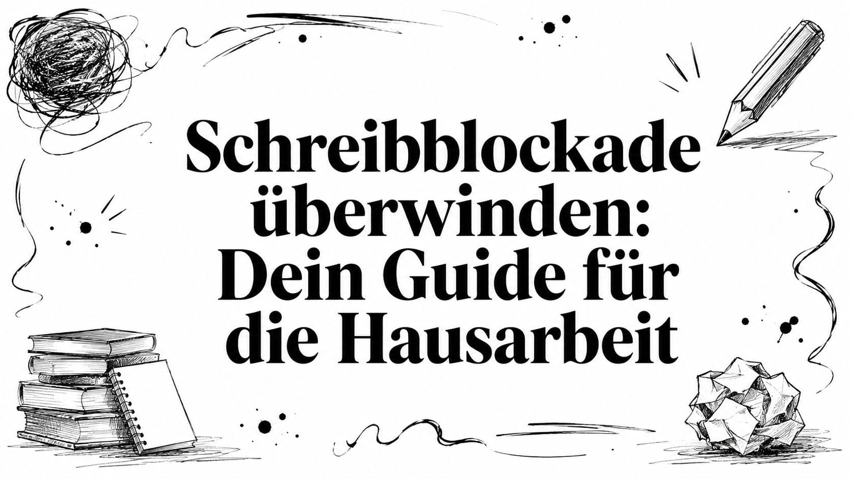 Schreibblockade überwinden: Dein Guide für die Hausarbeit