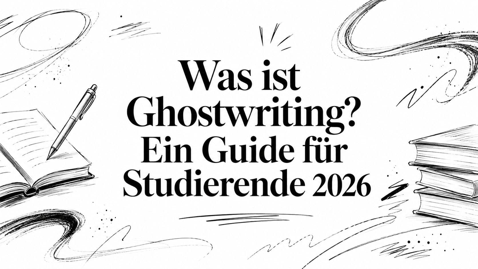 Was ist Ghostwriting? Ein Guide für Studierende 2026